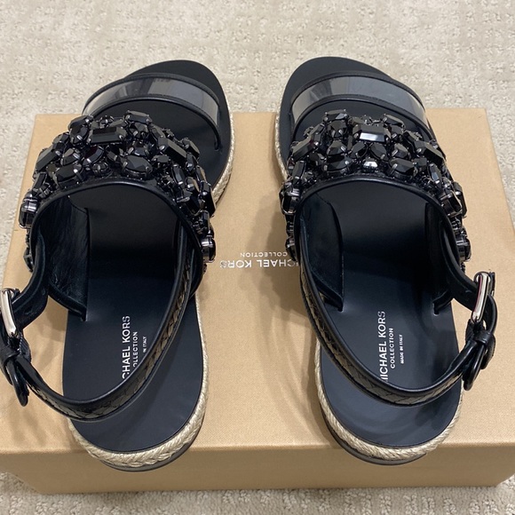 Michael kors collection genuine snake sandal - Picture 7 of 10